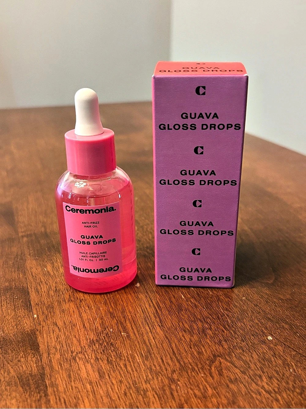 Ceremonia Guava Gloss Drops Pink
